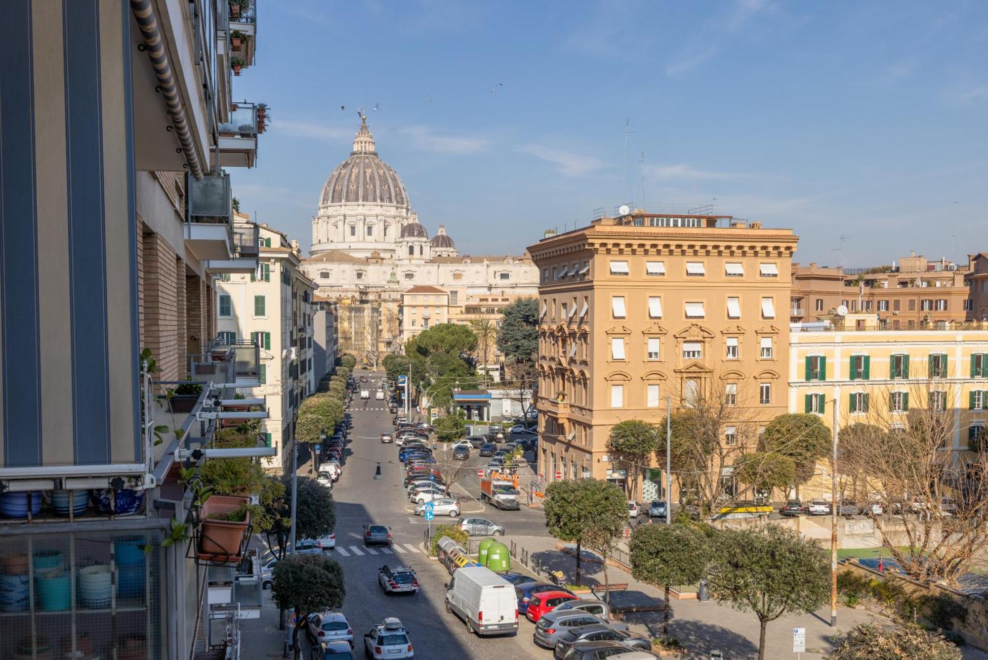 Appartamento Vista Indimenticabile Sulla Cupola Di S. Pietro Roma